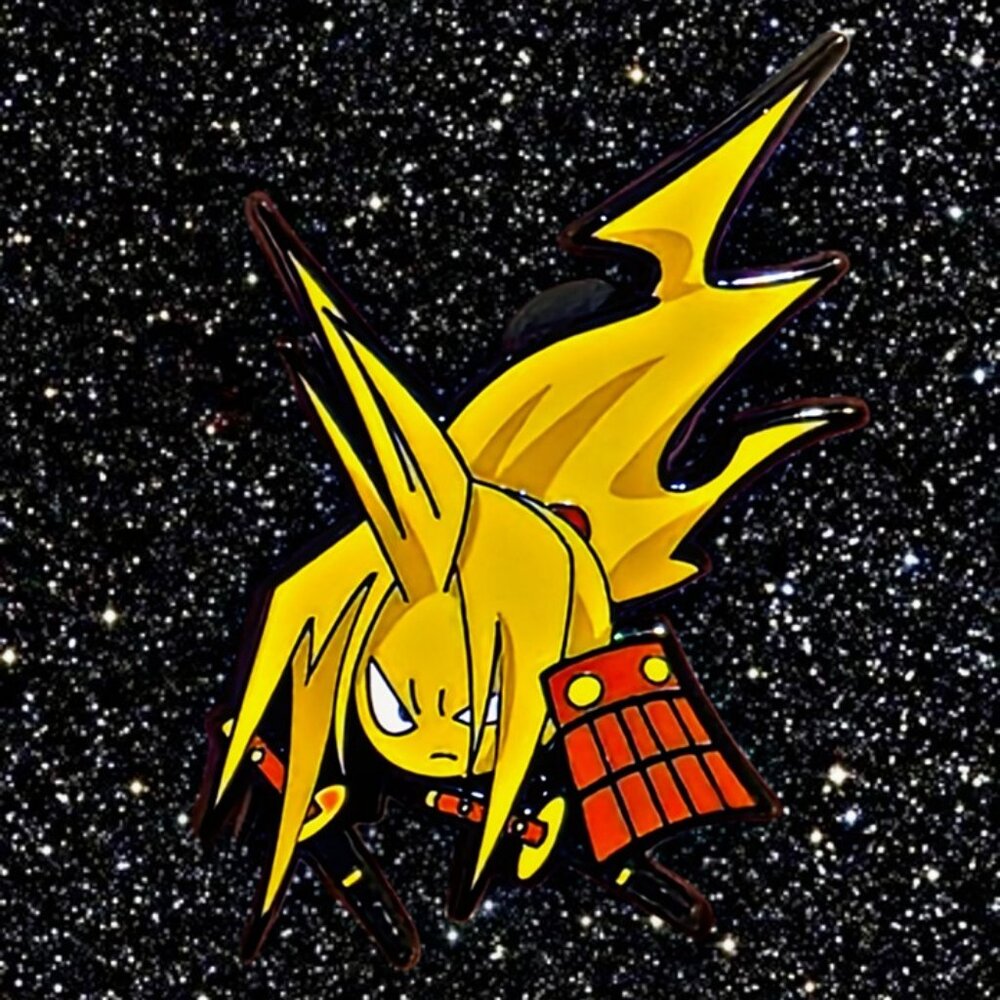 Shaman King Amidamaru Spirit Form Enamel Pin – Anime Manga Collectible